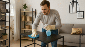 furniture interior minimalis besi awet dan tahan lama
