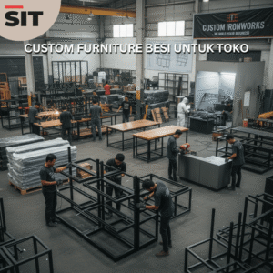 Custom Furniture Besi untuk Toko