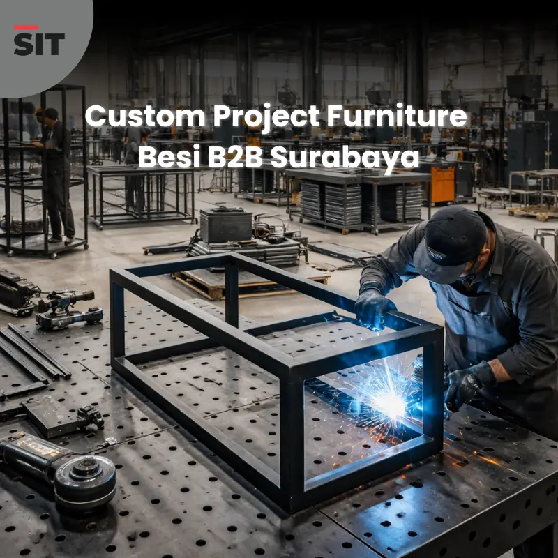 Custom Project Furniture Besi B2B Surabaya