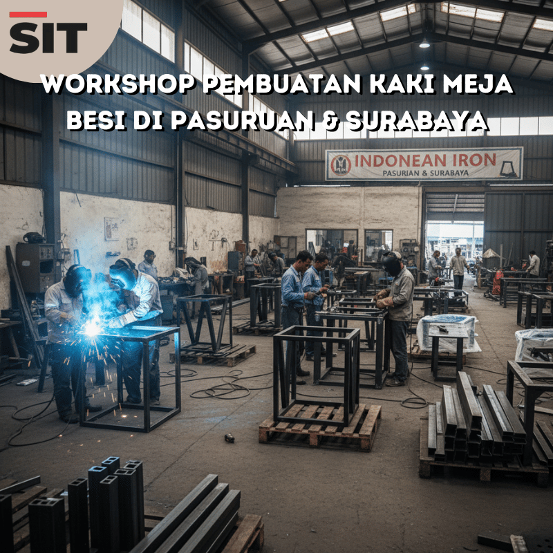 Workshop Pembuatan Kaki Meja Besi di Pasuruan & Surabaya