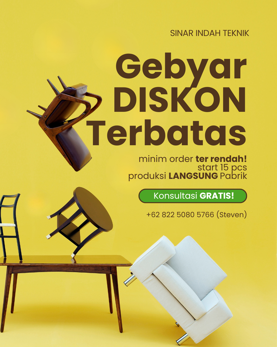Promo awal tahun furniture sinar indah teknik