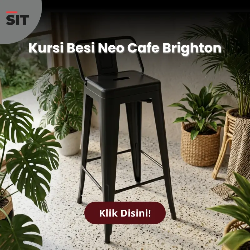 Kursi Cafe Besi Murah Surabaya Neo Brighton