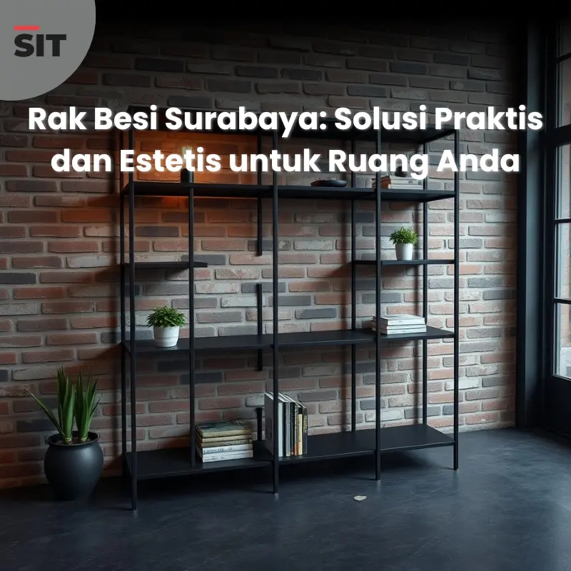 Rak Besi Murah Estetik Surabaya 2026