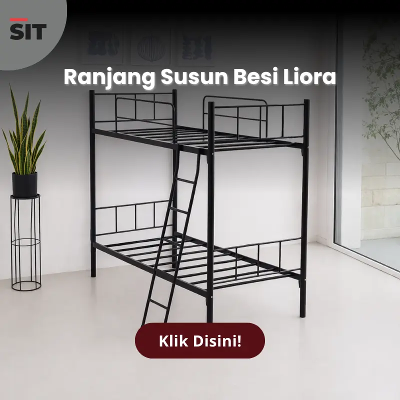Ranjang Susun Besi Murah Surabaya Liora