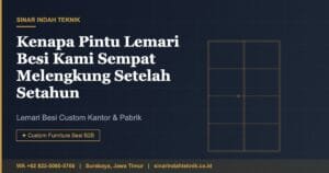 Lemari besi custom Sinar Indah Teknik