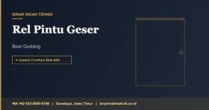 Rel Pintu Geser - Besi Gudang